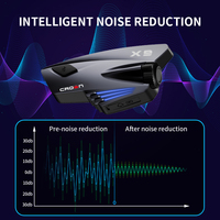 Nouveau 100% étanche BT 5.0 casque de moto avec casque ANR OEM interphone système communautaire casque de moto interphone