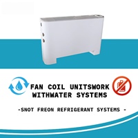 Chine Ventilateur mural à eau glacée Ventilconvettore Slim Ad Acqua radiateur à ventilo-convecteur refroidi à l'eau Uunit pour le chauffage et le refroidissement