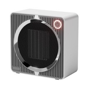 500W PTC Ceramic Electric Fan <b>Heater</b> Desktop Space <b>Heater</b> Quiet Touch Control Compact Design for Home Office - Product Image 1