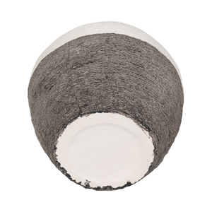 Vaso in Ceramica Texturizzata a Strisce, Vaso Decorativo Moderno per Soggiorno, Camera da Letto e Arredamento Casa - Product Image 6
