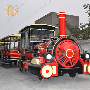 Tren Turístico sin Rieles <span class=keywords><strong>de</strong></span> 42 Plazas, Motor Diésel <span class=keywords><strong>de</strong></span> 130 CV, Alcance <span class=keywords><strong>de</strong></span> 300 km, Paseo Turístico Panorámico, Certificado CE, Equipo para Parques Temáticos - Product Image 3