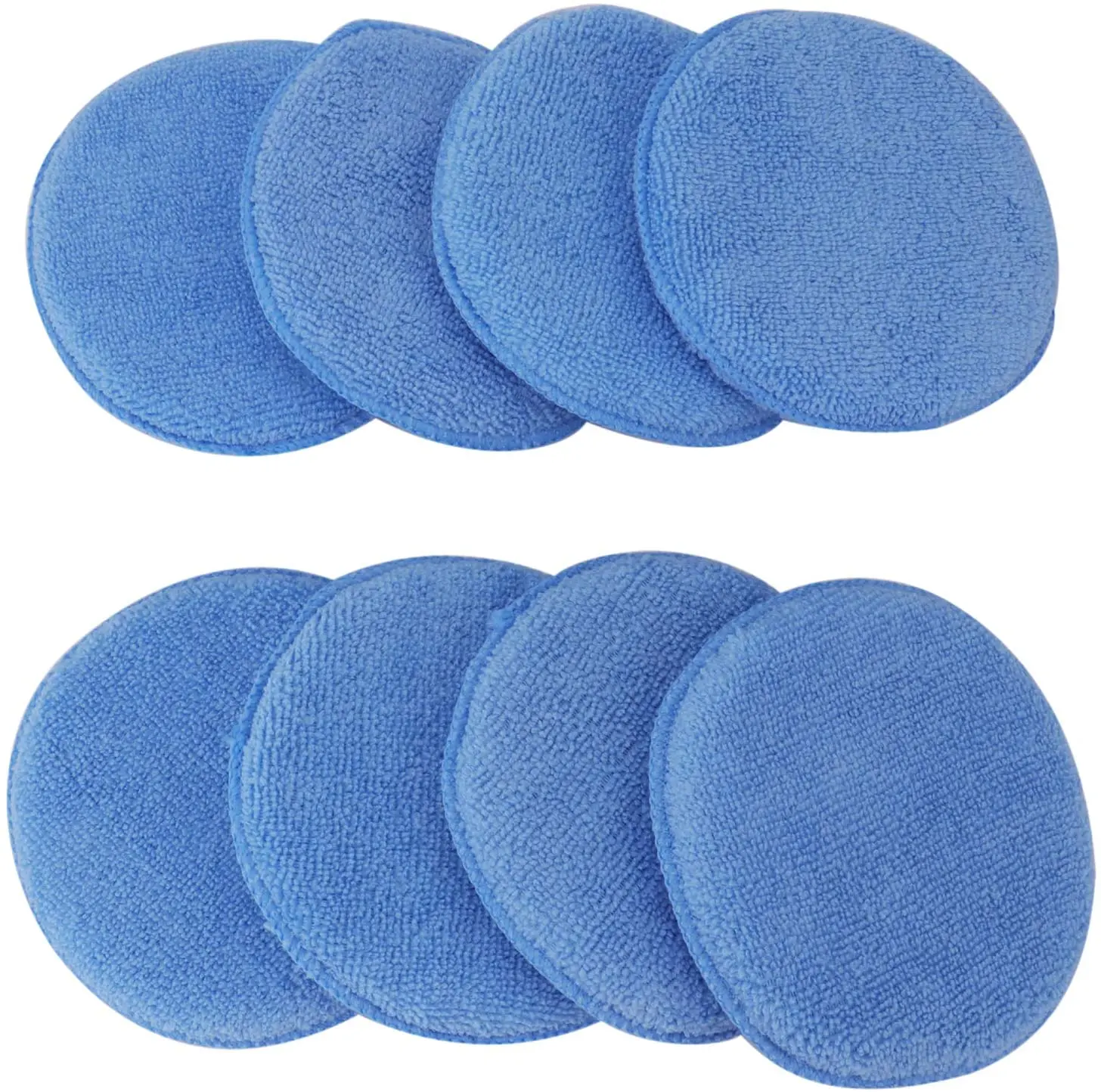 Microfiber Wax Applicator Ultra-Soft Wax Applicator Pads for Cars Wax Applicator Foam Sponge