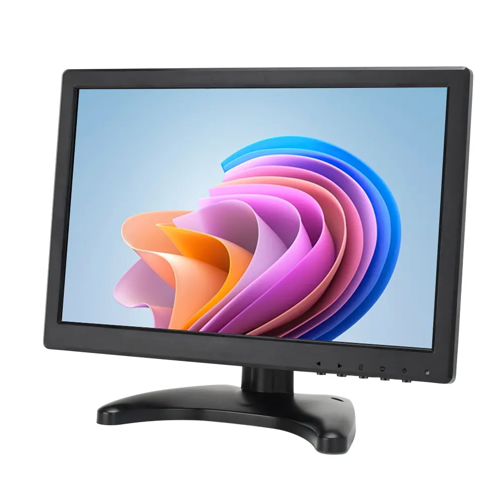 Factory 12 inch Tft Lcd Industrial Wide Car Tv Computer Monitors Price Hdmi 12v Dc Lcd Monitor