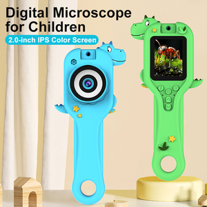 Draagbare 2-Inch Ips Digitale Microscoop Camera 1000x 8 Led Handheld Microscoop Voor Kinderen Buiten Planten Stamp Pc View Mos Tf - Product Image 3