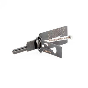 Set di Attrezzi per Scassinare Serrature <span class=keywords><strong>CISA</strong></span>-5, Colore Nero, Misure 5, 6, 5B -6B, Strumenti per Aprire Porte, Forniture per Fabbri - Product Image 3