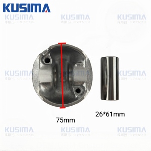 Pistón Kusima de 75 mm con Anillo de Pistón para PEUGEOT CITROEN OPEL DV5R DS 7 1.5 1629032180 9817806480 9817806580 9824437080 <span class=keywords><strong>BEGA</strong></span> - Product Image 3