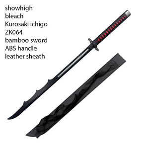 Katana de Bambú del Anime Japonés Bleach, Espada de Ichigo Kurosaki, Tensa <span class=keywords><strong>Zangetsu</strong></span>, ZK064 - Product Image 2