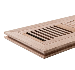 Grilles de ventilation / registres de sol en bois massif non fini - Product Image 4