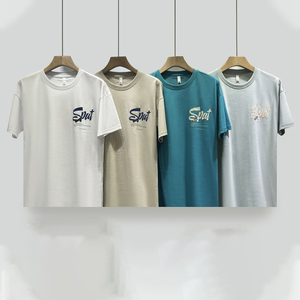 T-shirt <span class=keywords><strong>pour</strong></span> <span class=keywords><strong>homme</strong></span> léger, confortable et doux, blanc uni, taille oversize, <span class=keywords><strong>pas</strong></span> <span class=keywords><strong>cher</strong></span> - Product Image 4