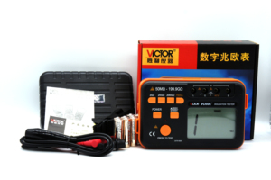 Victor 60E + Kỹ thuật số cách nhiệt Tester sử dụng các dc-vui mừng đầu dò để chuyển đổi DC 12V để DC điện áp cao 2500V/5000V - Product Image 6