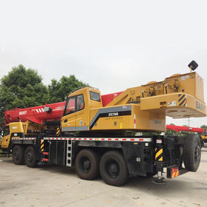 Máquina de construcción de segunda mano Sany STC750 75Ton STC800 grúa de camión usada grúa móvil SANT STC750 STC550 a la venta - Product Image 3