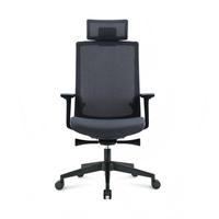 Chaise de bureau ergonomique en maille avec soutien lombaire, accoudoirs 4D, chaise de bureau de haute qualité, couleur personnalisable pour s'adapter au bureau