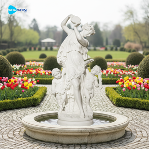 Escultura de Retrato Femenino para Parque al Aire Libre, Fuente de Jardín, Estatuas de Jardín de Tamaño Real, Estatuas Grandes de <span class=keywords><strong>Venus</strong></span> y Cupido de Mármol <span class=keywords><strong>en</strong></span> Venta - Product Image 3