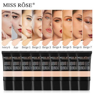 Base de Maquillaje MISS ROSE de 9 Colores para Cubrir Imperfecciones, Marcas de Acné, Corrector de Maquillaje, Base Líquida - Product Image 5
