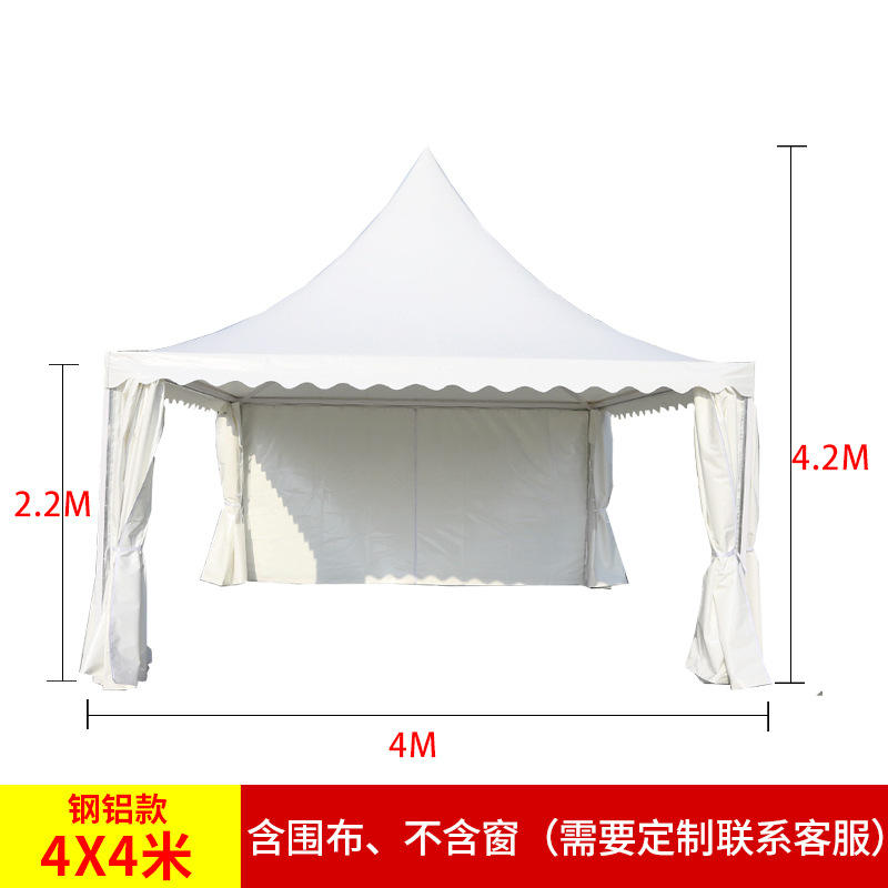 Acier aluminium 4x4 mètres, y compris weibo