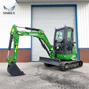 Mini <span class=keywords><strong>Excavadora</strong></span> NIMBUS de Entrega Rápida con Orugas de Goma Anchas Estándar para Construcción y Agricultura - Product Image 3