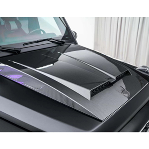 Upgrade Auto Parts B Style Dry Carbon Fiber Hood Bonnet For Mercedes Benz G Class W464 G63 G500 G550 2019-2024 W463A Body Kit - Product Image 5