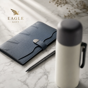 Wholesale Promotional A5 <b>Paper</b> Notebook Pen Gift Set Custom Logo UV Printing Custom Color Handmade Journal Luxury Business - Product Image 6