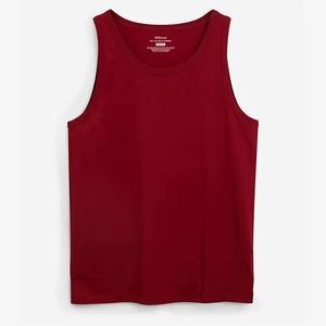 Camiseta Deportiva Ligera de Malla de Poliéster de Secado Rápido y Transpirable con Logotipo Personalizado, Camiseta sin Mangas para Gimnasio, Chaleco de Culturismo para Hombre - Product Image 4