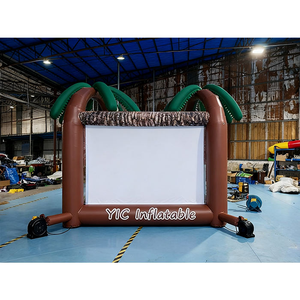 Bar Tiki gonflable tropical, hutte gonflable de qualité commerciale pour les fêtes en plein air, les événements sur la plage, les célébrations de mariage - Product Image 3