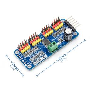 Placa controladora de servomotor PWM de 16 canales, controlador de robot, módulo de controlador de interfaz IIC PCA9685 - Product Image 5