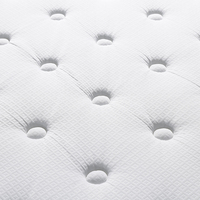 Vente directe en usine chinoise de matelas de lit grande taille matelas à ressorts ensachés pour chambre d'hôtel enroulé dans une boîte