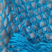 100% biologisch katoen lichtgewicht diamantgaas stof voor fruit- en groentetassen, puur katoenen warp-knit netstof