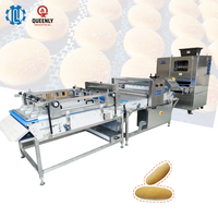 Automatische Burger- und Hotdog-Brötchen-Formmaschine, Teigformgerät für Bäckerei-Produktionslinien