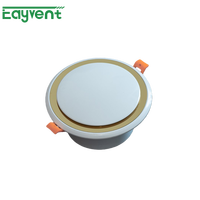 Diffuseur de plafond rond en plastique ABS de haute qualité, réglable, pour système de ventilation moderne de cuisine domestique