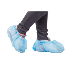 Couvre-chaussures jetables en PP Non tissé Anti-poussière, couvre-chaussures antidérapants à usage unique, fabriqués à la Machine - Product Image 4
