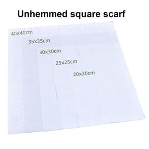 Tessuto di puro cotone Tie-Dye piccolo fazzoletto quadrato bianco interamente in cotone <span class=keywords><strong>Bandana</strong></span> quadrata per studenti bambini - Product Image 5
