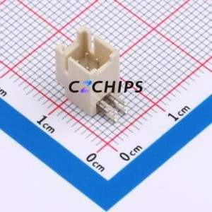 HC-PHB-2*2AW-05 Wire-to-<b>Board</b> <b>Pin</b> Header Bent Lead Through Hole,P=2mm Connector 2x2P 2mm Right Angle Insert 4P - Product Image 1