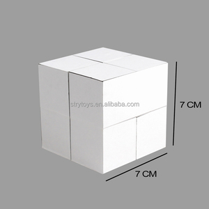 Tự Làm Tùy Chỉnh Graffiti Trắng Sticker Cube Folding Magic Cube Với Magnetic Multi-spec - Product Image 4