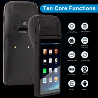 T1 machine de point de vente portable 3G Android 8.1 caisse enregistreuse système de point de vente carré imprimante de reçus pour les petites entreprises pas cher