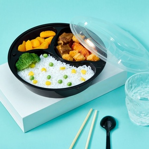 Hộp Đựng Chuẩn Bị Bữa Ăn Hộp Đựng Thực Phẩm Bằng Nhựa 4 Ngăn Hộp Đựng Thực Phẩm 6 Ngăn Hộp Ăn Trưa Mang Đi Có Ngăn Chia - Product Image 4
