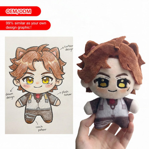 ผู้ผลิตตุ๊กตาผ้ากำมะหยี่ตามสั่ง MOQ ต่ำ กระเป๋ากระต่ายจิ๋ว ขายส่งของเล่นนุ่มขนาดเล็กจำนวนมาก พวงกุญแจตุ๊กตาการ์ตูนแบบกัมบอลตามสั่ง - Product Image 6
