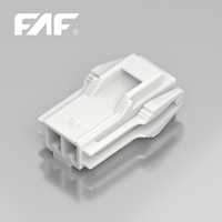 FAF B396008(HL) PA66 Phosphor Bronze 3.96mm Pitch Wire to Wire Connector Receptacle Housing Connector.
