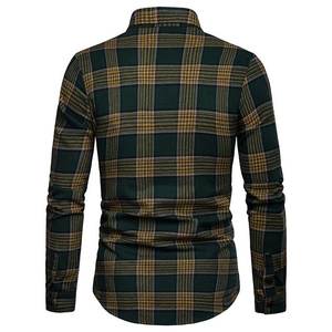 เสื้อเชิ้ตผู้ชายลายทาง ปกพับ ทรงปกติ ผลิตตามสั่ง ขายส่ง ผ้าด็อบบี้ 100% ผ้าฝ้าย เป็นมิตรกับสิ่งแวดล้อม มีตัวเลือกไซส์ใหญ่ - Product Image 2