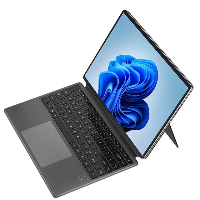 2 in 1 Laptop windows 14inch 1920*1200 IPS N100 Dual Type C windows Tablet with Keyboard
