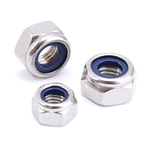 Hexagon Nylon Insert Lock Nut Hex Nuts 982 <strong>985</strong> 7040 - Product Image 4