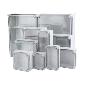 Cajas de Plástico Personalizadas, Caja Impermeable de PC ABS IP67, Carcasa para PCB, Caja para Instrumentos Electrónicos de Bajo Voltaje para Exteriores - Product Image 1