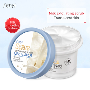 Crème exfoliante pour le corps au parfum de lait Fenyi Natural 100g, gel exfoliant pour un nettoyage en profondeur - Product Image 2