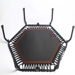 Thương mại Mini nhảy tập thể dục Trampoline người lớn trẻ em 48-inch lục giác PP tay vịn tắt tiếng tay vịn trong nhà sử dụng an toàn có thể điều chỉnh - Product Image 3