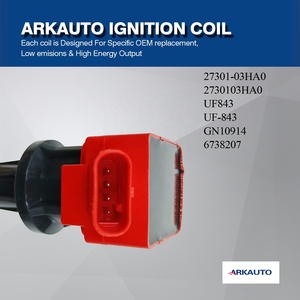 Bobine d'allumage haute performance ARKAUOT UF843 27301-03HA0 pour HYUNDAI Kona IONIQ <span class=keywords><strong>KIA</strong></span> <span class=keywords><strong>Ceed</strong></span> XCeed NIRO 1.6 <span class=keywords><strong>HYBRID</strong></span> - Product Image 4