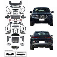 Kit carrosserie RYAO de haute qualité avec pare-chocs avant à visser, phares, garde-boue et capot pour X6 E71 (08-14) à G06 LCI (24-IN) M-TECH