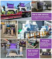 Déchiqueteur de câbles électrique domestique à double arbre de 200 kg/h, petit broyeur de câbles pour petite usine de recyclage des métaux