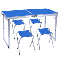 Bureau rectangulaire portable table de pique-nique pliante pour bbq tables à manger d'extérieur pliantes de camping