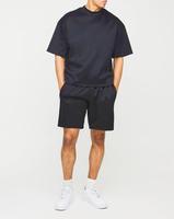 Conjunto de Camiseta y Pantalones Cortos de Algodón Estampado para Hombre, Estilo Holgado y Urbano, Diseño de Marca