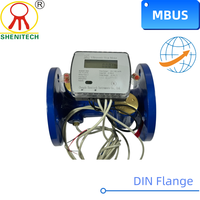Compteur de chaleur ultrasonique étanche avec revêtement en acier inoxydable pour chaudière et pipeline, équipement de mesure de débit, personnalisation de marque OEM