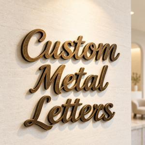 Custom Metal <strong>Letters</strong> Standoff Mounted Cafe Sign Matte Black 3D Lettering Stainless Steel Wall Logo Signage - Product Image 2